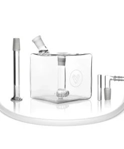 POTV Cloud Cube Glass Bubbler